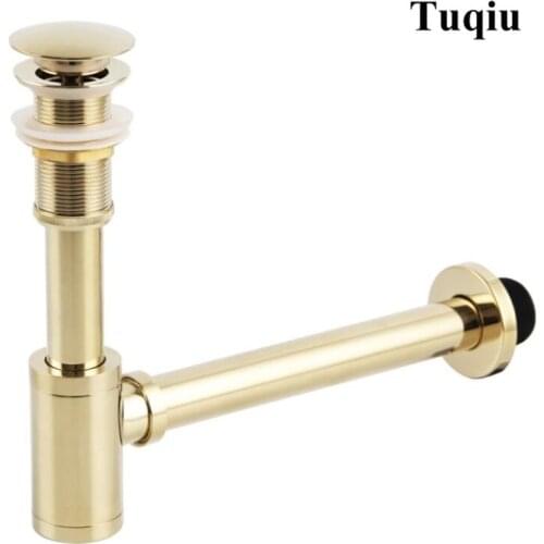 Drainer Bottle Trap Deodorant Type Basin Water Drain Pipe Drainage Bathroom Sink Plumbing Tube Pop-up Bathroom accessories