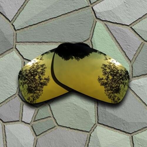 Yellow Golden Sunglasses Polarized Replacement Lenses for Oakley Crankshaft