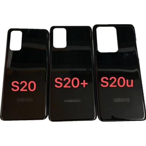 Phone Back Glass Cover Replace For Samsung Galaxy S20 Plus S20 Ultra S20 SM-G980 G988 G985 Back Cover Repair