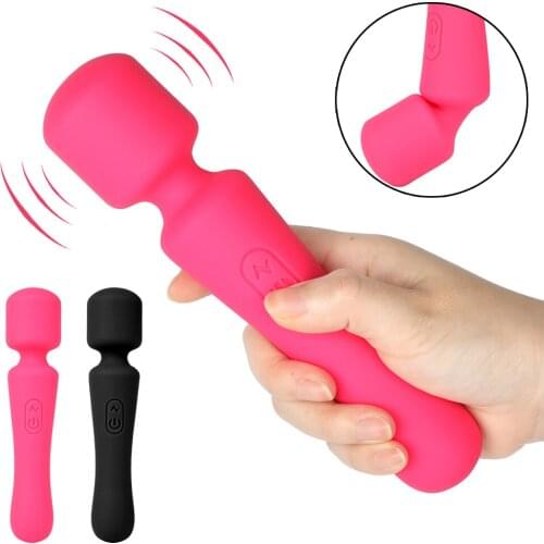 10 Frequency Charging AV Vibrator Sex Toys For Women Masturbator Clitoris Stimulation Magic Wand G-Spot Vibrator Body Massager