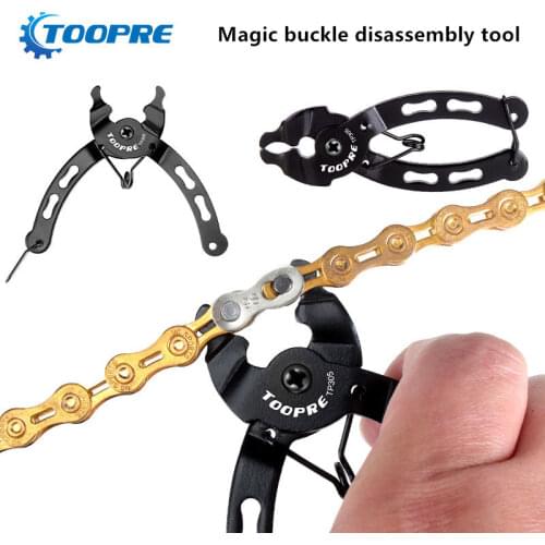 TOOPRE Chain Magic Buckle Pliers mountain road bike chain quick release buckle magic buckle removal installation wrench tool