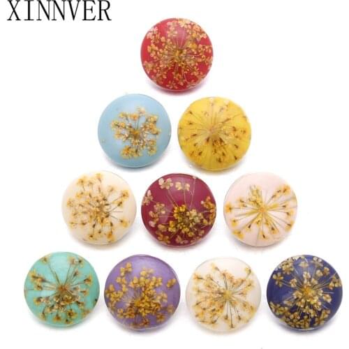 10pcs/lot Hot Sale Mixed Colors 18mm Snap Button Bracelet & Bangles Flower Charm Resin Snap Bracelet For Women Snap Jewelry