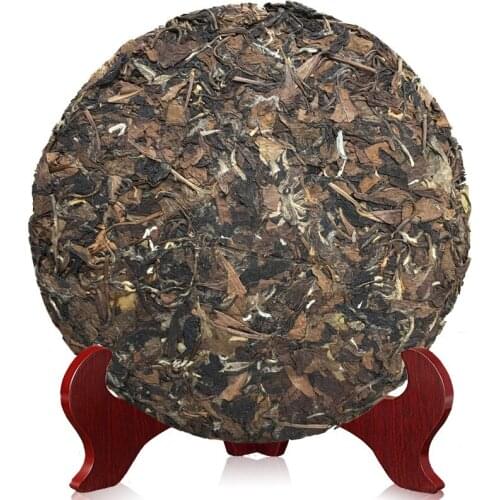 2016 Fuding Shoumei White Chinese Tea Wild Ancient Tree Bai Cha Cake 350g