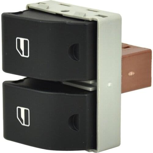 6Q0959858 6Q0959858A ABS Front Electric Power Window Console Switch Button For VW Seat Ibiza Cordoba POLO 9N 2001- 2009