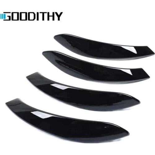 F30 Carbon Fiber Silver Black Car Door Handle Cover Panel For BMW 3 4 series F30 F31 F32 F33 F34 F35 F36 F80 F82 F83 2013-2018