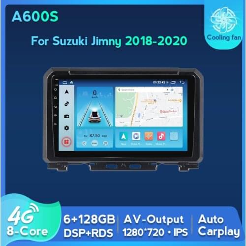 6G+128G 4G LTE Android 11 DSP RDS Car Radio Auto Multimedia DVD Player For Suzuki Jimmy 2018-2020 GPS Navigation Auto carplay