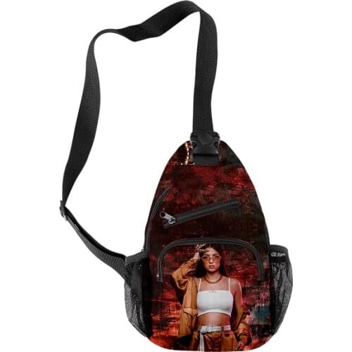 Eva Queen Merch Mens shoulder bag messenger outdoor sports one shoulder chest daily picnic canvas messenger bag