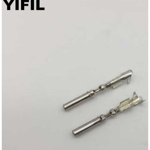 100pcs/lot Crimp Terminals (Pins) EM4/48 For 34 Pin/Way Female Tyco AMP DTA S60 & S80 Auto Oil Gas Connector Plug