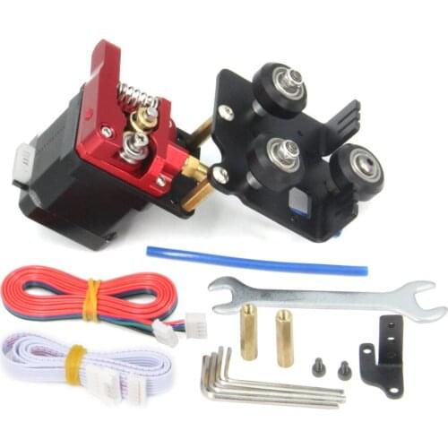 Single Gear Extruder with Pulleys Upgrade Support Plate with Motor, Easy Print Filament for Ender3 V2 Ender 3series CR10series