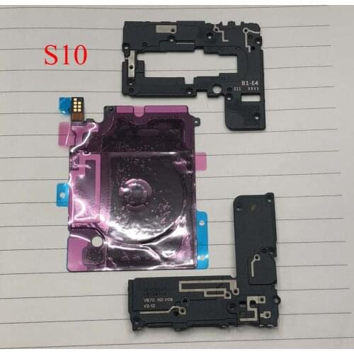 Original For Samsung Galaxy S10 G973 G973F Loudspeaker + NFC Wireless Charging + Charge Panel Antenna Signal Module