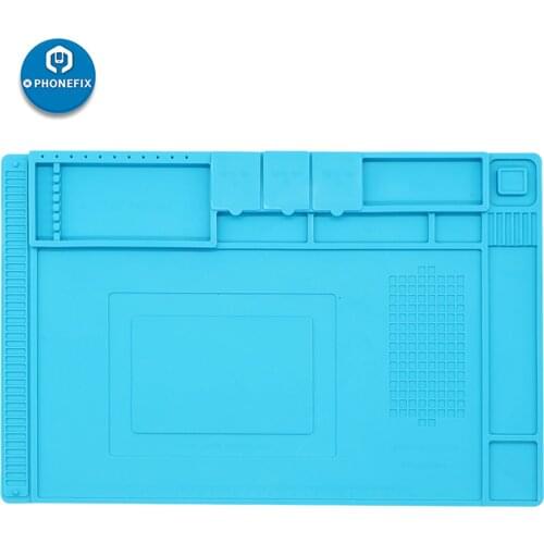 45*30cm Insulation Mat Silicone Pad Phone Repair Soldering Working Mat for Mobile Maintenance Platform Soldering Mat