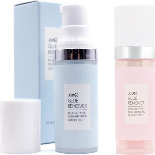 15ml Pink Gel Eyelash Glue Remover Zero Stimulation Fragrancy Smell Jelly Remover for Eyelashes Extension Makeup Tool