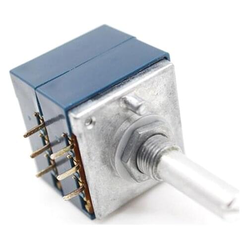 SUQIYA-Original ALPS 27 type round shaft 10KA 50KA 100KA 200KA HIFI fever volume potentiometer