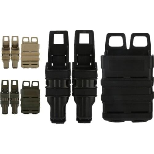 Tactical AR M4 5.56 Fast Mag Molle Pouch Military Wargame Airsoft Fast Mag Holder Hunting Pistol Magazine Dump Pouch