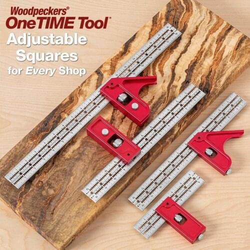 Edge Ruler Two Arm Angle Protractor Woodworkers Ruler Combination And Double Square Woodworking Tools #W0