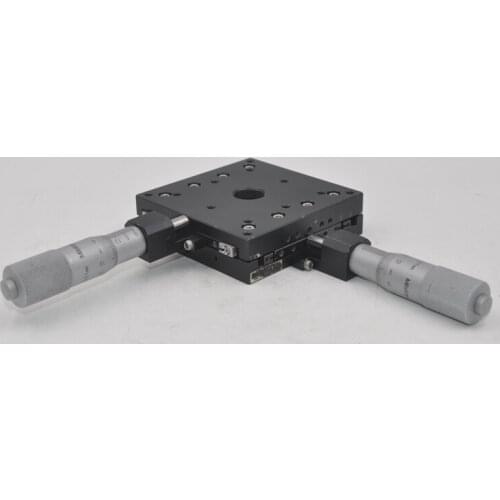 Japan SURUGA B23-80A two-dimensional XY axis manual cross precision cross roller linear guide slide aluminum alloy