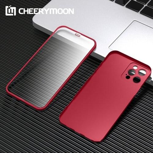 UltraThin Shell Film Integrated Phone For iPhone 12 11 Pro Max XS Max XR X iPhone12 Xsmax All-Inclusive Protection Case Cover
