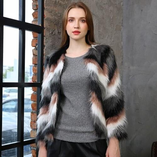ZXRYXGS Large Fur Coats