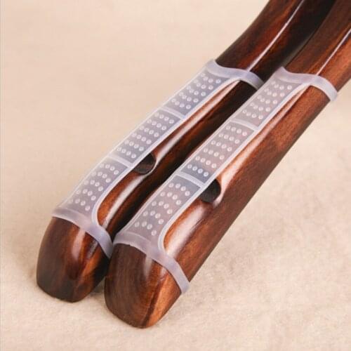30 Pieces Practical Anti-Skid Silicone Hanger Grips Shoulder Area Strips Cover