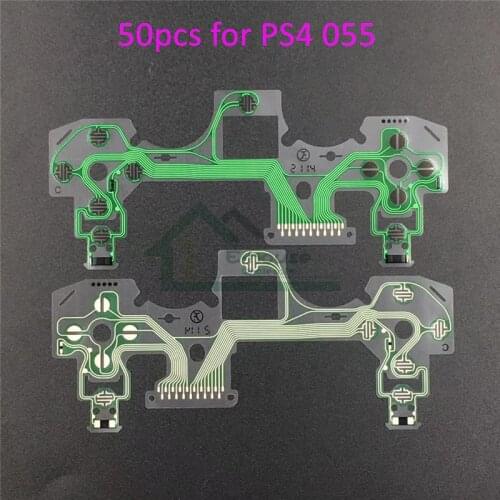 50pcs for Playstation 4 PS4 JDS 050 JDM 055 Controller Conductive Film Flex Cable Ribbon Cable replacement for PS4 5.0