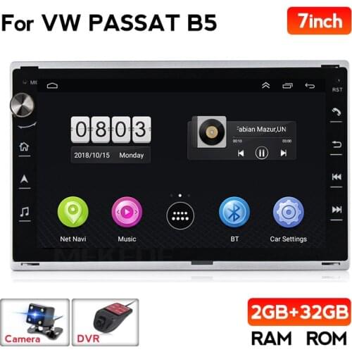 1024x600 HD Android Car Radio Multimedia Player GPS for Volkswagen for VW Golf4 Passat B5 Bluetooth FM 2 Din DVD Player