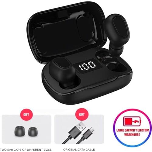 Bluetooth 5.0 Earphones 350mAh Charging Box Wireless Headphone 9D Stereo Sports Waterproof Earbuds Headsets With Microphone