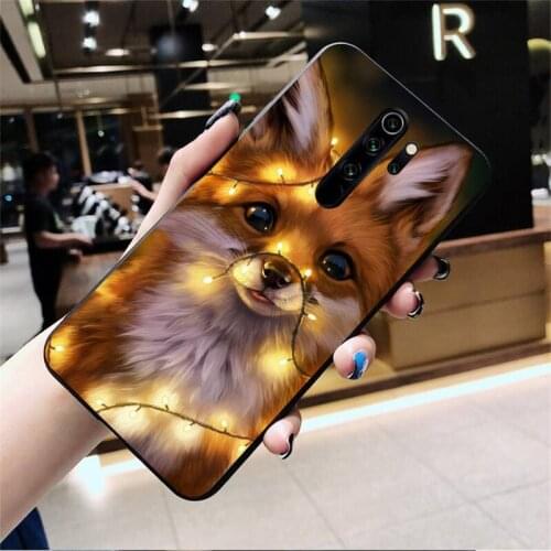 Animal fox Pet dog Poodle doge Phone Case for Redmi 9A 8A 7 6 6A Note 9 8 8T Pro Max Redmi 9 K20 K30 Pro