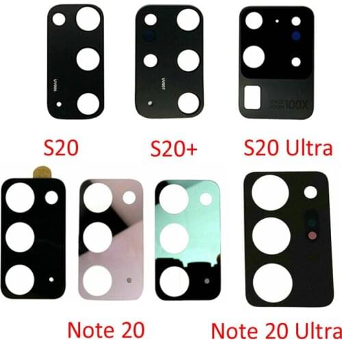 Phone Housing Camera Cover For Samsung S20 Ultra Plus S20+ Note 20 Ultra New Camera Glass Lens Holder Original With Adhesive
