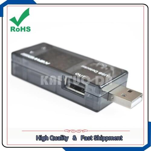 Dual USB current and voltage detection table tester one sub - two adapter power performance test