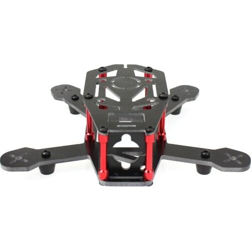 F16895/96 DIY H150 Mini Racing Drone 150mm Wheelbase Quadcopter Carbon / Glass Fiber Frame Kit for FPV