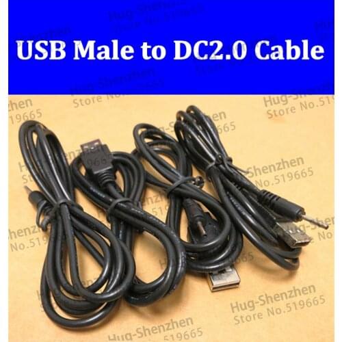 High quality 50pcs/lot USB charge cable to DC2.0 Power Cable DC 2mm port charging cord for Nokia bluetooth headset