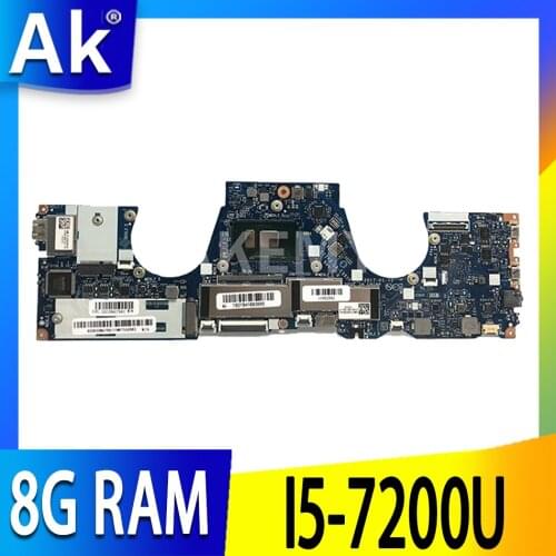LA-E551P Laptop motherboard for Lenovo YOGA 720-13IKB Original mainboard with CPU I5-7200U 8GB-RAM 100% Fully Tested