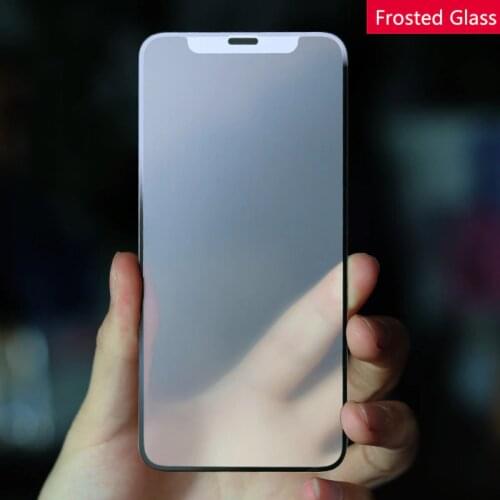 Best Quality Matte Screen Protector for iPhone X XR XS 11 12 mini Pro Max 7 8 Plus SE 2020 Frosted Tempered Glass No Fingerprint