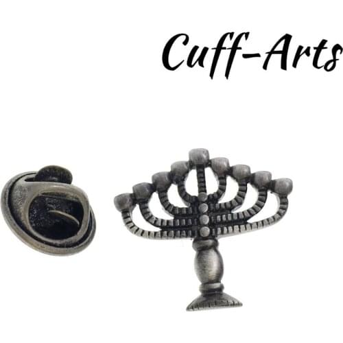 Brooch Lapel Pin For Men Pins and Brooches Jewish Religion Lapel Pin Badge Jewelry Broche PIN de la solapa By Cuffarts P10184