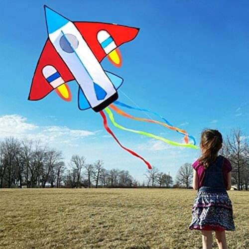 New Kite For Kids And Adults Single Line Plane Kite Easy Flyer Kites With String And Handle