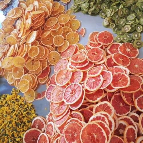 Organic Dried Fruit Sliced Diy Handmade Candle Making Supplies Orange Markisa Watermelon Wax Decoration Gifts For Foodies