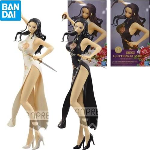 Bandai Original One Piece Anime Figures Nico Robin Kongfu Style PVC Action Figure Collection Model Doll Toys for Boys Kids Gifts