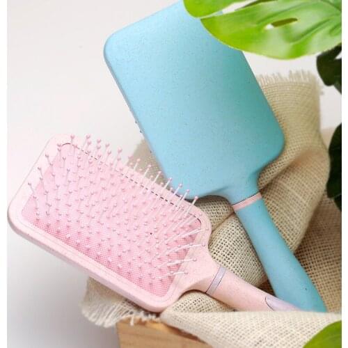Hairbrush Women Massage Antiknot Antistatic Reduce Hair Loss Hair Comb Detangling Large Plate Comb Styling Accessories Tools