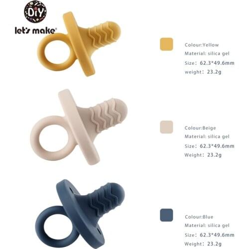 Lets make 1pc navy colorful silicone pacifier baby feeding newborn gift for infants baby toys pacifier nipple