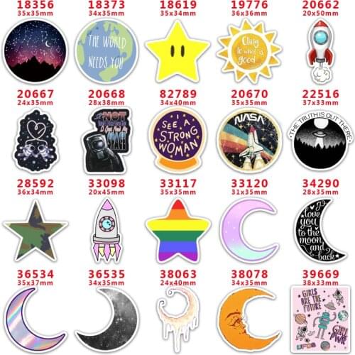 DIY Craft Supplies cartoon character printed flat back planar resins 30 pieces PR18356