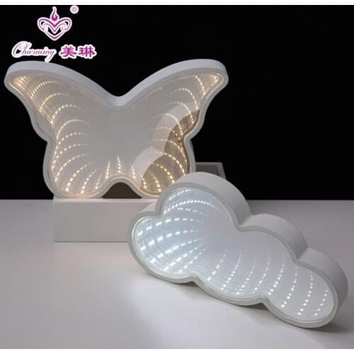 Cloud butterfly tunnel light childrens birthday decoration lights wedding party window LED shape