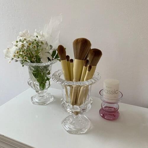 Home Vase Nordic Home Decoration Terrarium Decor Living Room Decoration Succulents Flower Pot Glass Storage Rack Multifunctional