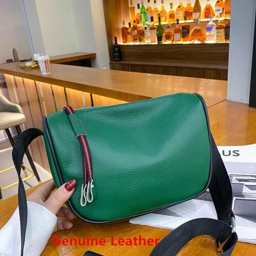 Genuine Leather Women Shoulder Bags High Quality Pure Leather Handbags Womens bag Luxury Tote bag Fashion Female Crossbody Bag