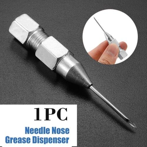 1Pcs Needle Nose Grease Tool Dispenser Nozzle Adaptor Accessories For Grease Gun Accessories For Shafts