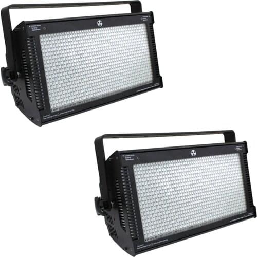 2Pcs 1000W LED RGB Strobe Light 3 Color mixing High Power Club Flash Light DMX512 Control Atomic 3000 LED Strobe Lighting