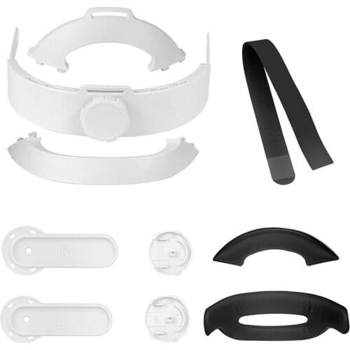 4-in-1 Head Strap For Oculus Quest 2 Virtual Reality Supporting Forcesupport Breathable Head Strap Light Durable VR Accessories