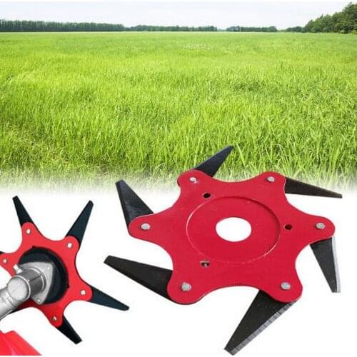 6 Teeth, Grass Cutting Blade, Cutting Blade, Cutting Disc, Garden Tool Accessories, Mowing Head Blade, Weeder Replacement Blade