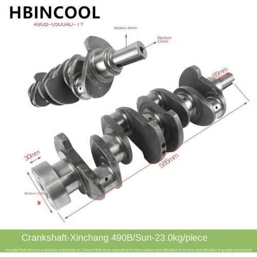For high quality forklift accessories Hangzhou Heli forklift crankshaft 490B/490C/engine crankshaft diesel engine crankshaft