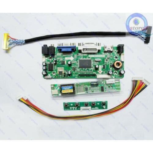 E-qstore:Turn LP171W01-A4K1 LP171W01(A4)(K1) Panel to Monitor-Lvds Lcd Driver Controller Converter Board Diy Kit HDMI-compatible