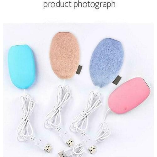 Hand Warmers USB Plug and Play Electric Heat Hands Warmer with/without Plush Cover JS22